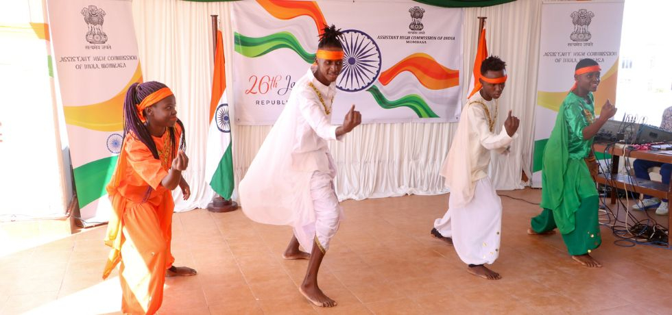 76TH REPUBLIC DAY OF INDIA - FLAG HOISTING CEREMONY